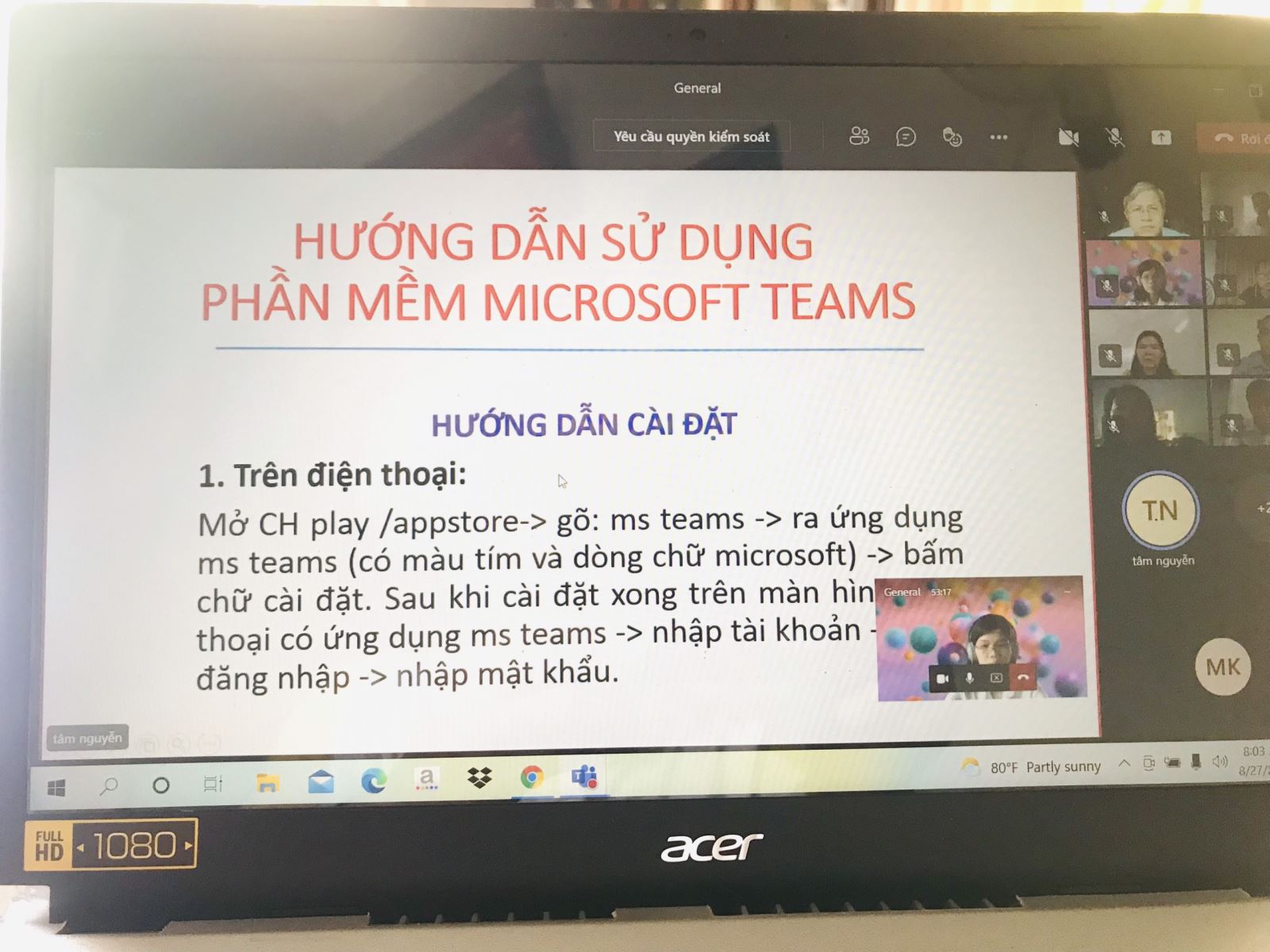 NHỮNG THUẬN LỢI VÀ KHÓ KHĂN  GIẢNG DẠY TRỰC TUYẾN TẠI TRƯỜNG CHÍNH TRỊ